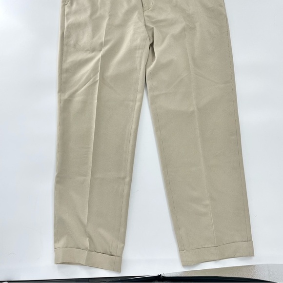 Brooks Brothers St Andrew Links Pants Beige Tan Houndstooth Plaid Golf Slacks - Picture 11 of 13